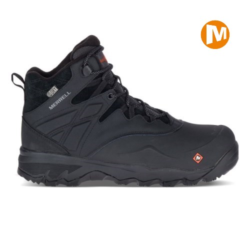 Merrell Thermo Adventure 6" Ice+ Waterproof Comp Toe Sicherheitsschuhe Herren Schwarz [DE-DKLVA]